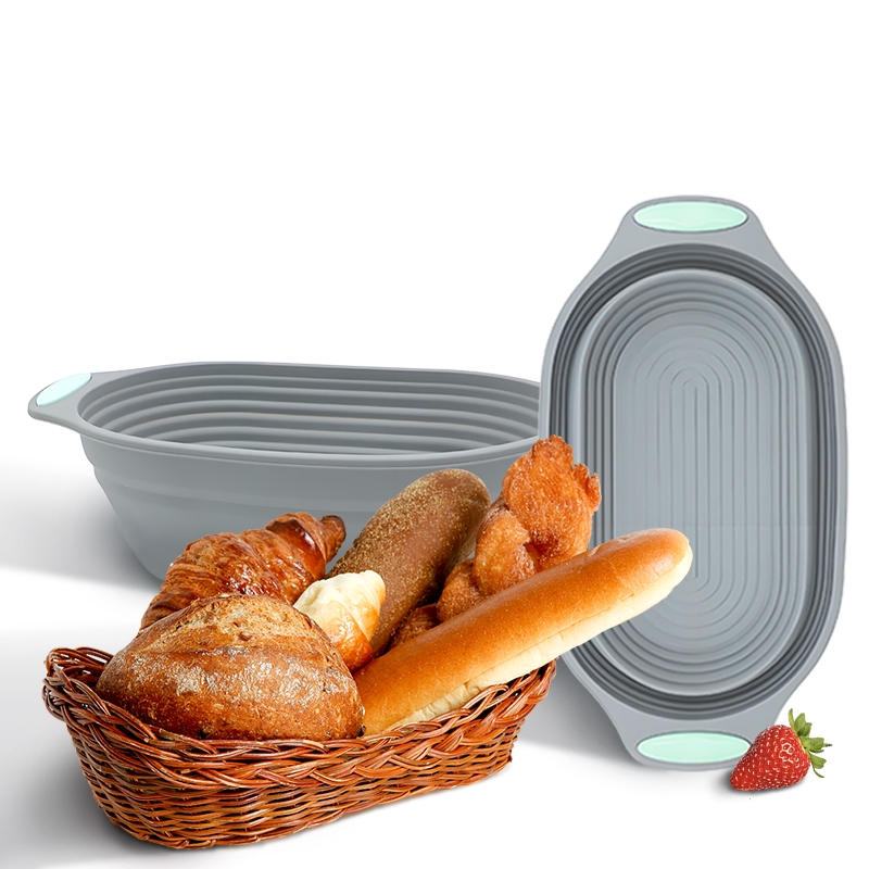 Kitchen Appliances Packages - Складная силиконовая корзина для расстойки теста