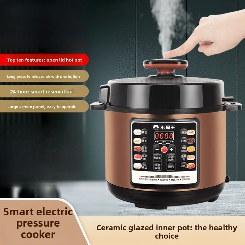 Instant Pot Pressure Cooker - Электрическая скороварка с керамическим антипригарным покрытием,