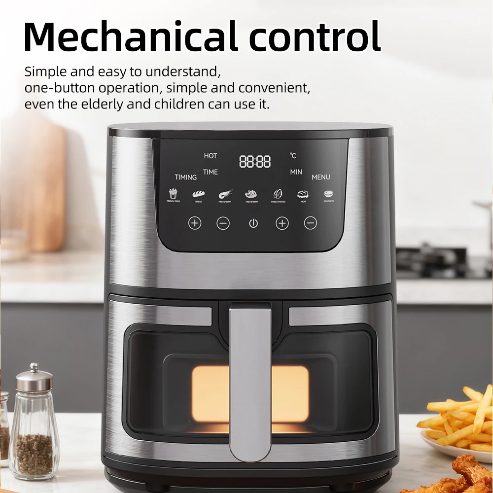 Аэрофритюрница DIVEDEER 7L для – обзор и цена Kitchen Appliances Oven