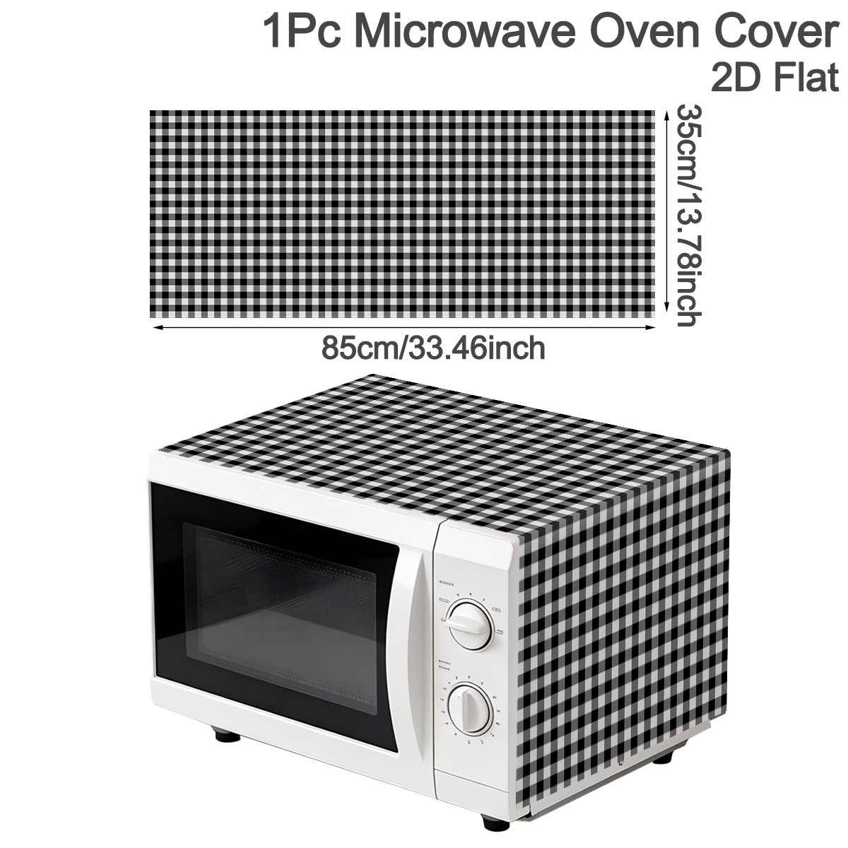 Черно-белый клетчатый чехол дл – обзор и цена Kitchen Appliances White